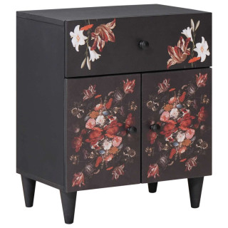 Öökapp sahtliga Mitmevärviline 50 x 33 x 60 cm Tugev mango puu