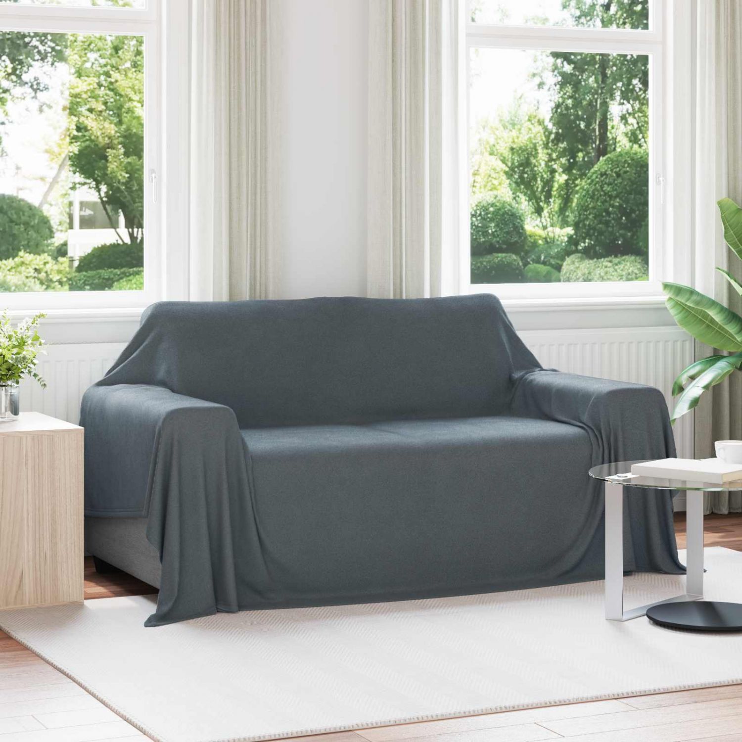 Viskab tekid 6 pcs Tumehall 280 x 210 cm Fliis