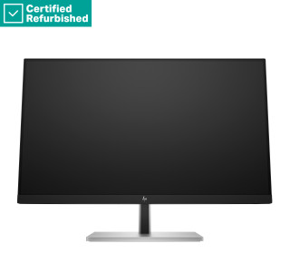 RENEW SILVER HP E24q G5 QHD Monitor - 23.8 2560x1440 QHD 300-nit 75Hz AG, IPS, HDMI/DisplayPort, 4x USB-A, height adjustable/tilt/swivel/pivot, 1 years