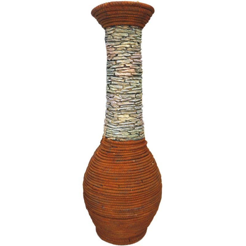GARDEN VASE 29X29X77CM
