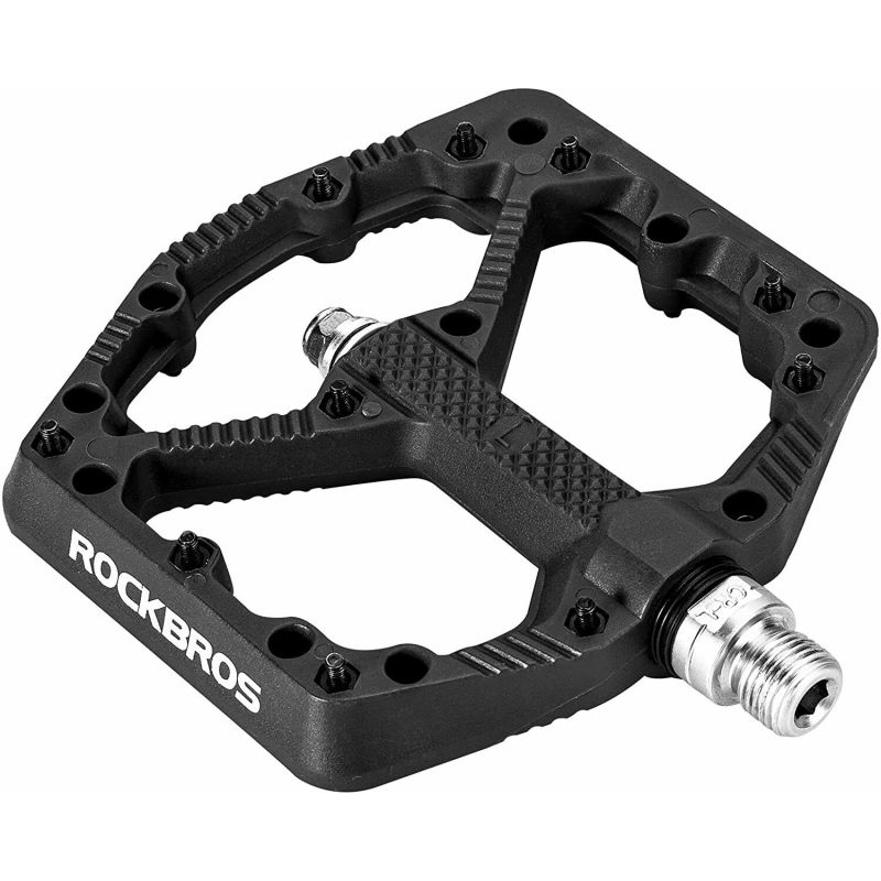 Rockbros Bicycle Pedals Nylon Black 2021-12ABK