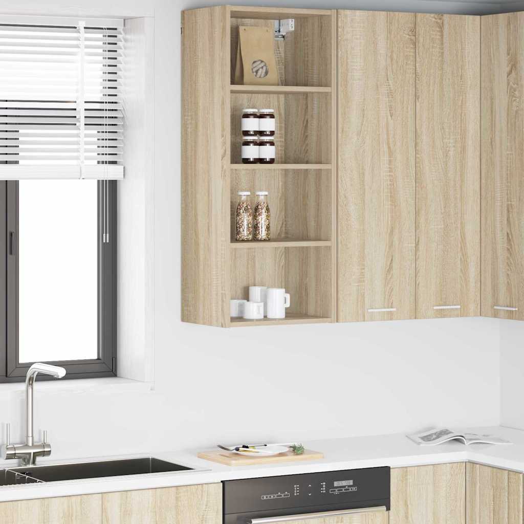 Seinakapp Riga Sonoma tamm 40 x 29,5 x 100 cm Tehispuit