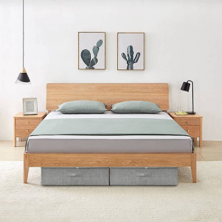 ящик для хранения, ткань, 70 x 40 x 18 см, серый