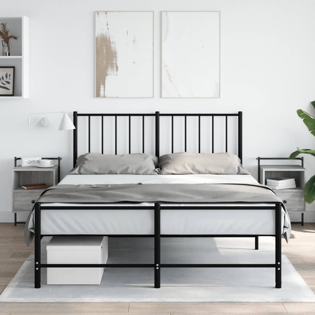 Прикроватные тумбочки навесные, 2 шт, серый дуб Сонома, 40x30x61 см