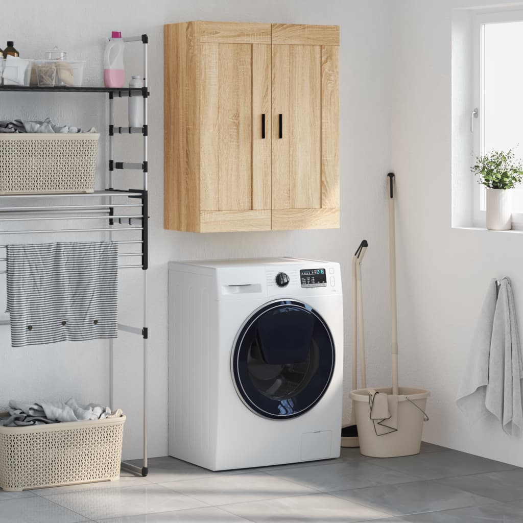 Настенный шкаф, дуб Сонома, 69,5 x 34 x 90 см, искусственное дерево