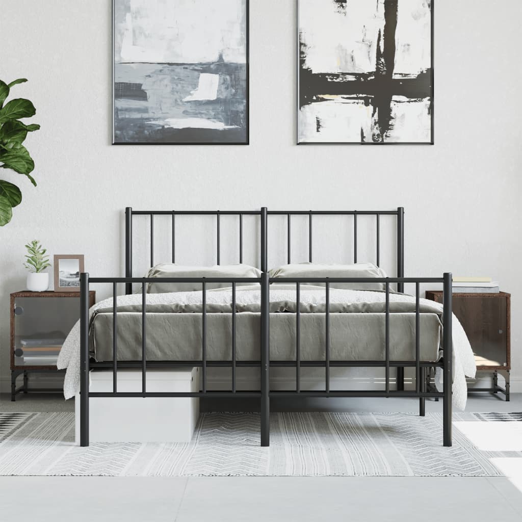 Прикроватные тумбочки с стеклянными дверцами, 2 шт, коричневый дуб, 35 x 37 x 50 см