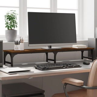 monitorialus, pruun tamm, 105x23x15,5 cm, tehispuit