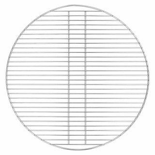 Решетка для гриля BBQ Серебристая Ø57 см Нержавеющая сталь