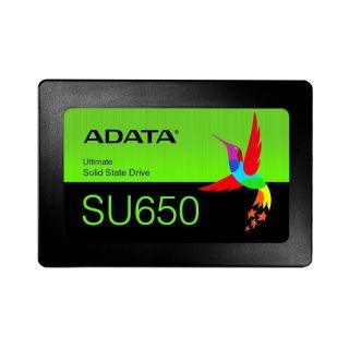 SSD|ADATA|SU650|1TB|SATA 3.0|Write speed 450 MBytes/sec|Read speed 520 MBytes/sec|2,5|TBW 600 TB|MTBF 2000000 hours|ASU650SS-1TT-R