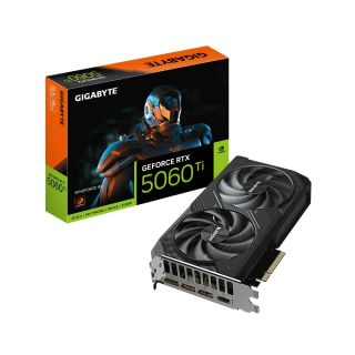 Graphics Card|GIGABYTE|NVIDIA GeForce RTX 5060 Ti|8 GB|GDDR7|128 bit|PCIE 5.0 16x|GPU 2572 MHz|1xHDMI|3xDisplayPort|GV-N506TWF2-8GD
