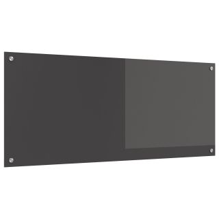 Köögi Seinaplaat Tumehall 120x50x0,6 cm Karastatud Klaas