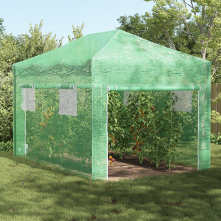 Käigurikas Pop-up Raamiga Roheline 430x290x315 cm Teras