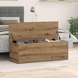 Hoidla Karp Artisan Oak 102x35x35 cm Töödeldud Puit