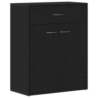 külmkapp Must Dubli 60x30x75 cm Töödeldud Puit
