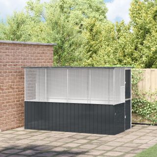 Linnupuur Antratsiit 215x78x200 cm Galvaniseeritud Teras