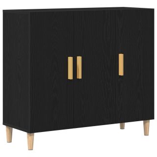 Kapp Must Tamme 90x34x80 cm Tehispuit