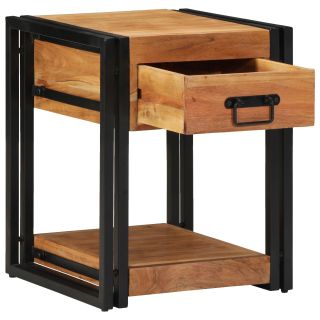 Öökapp 40x40x50 cm Massiivne Akaatsiapuit