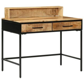 Konsolilaud 100x55x75 cm Massiivne karm puu mango