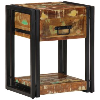 Öökapp 2 tk 40x35x50 cm Taastatud puit