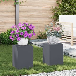 välikasvatustooted Pillar 2 tk Antratsiit 24x24x35 cm Teras