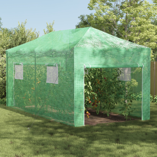 jalaga kasvuhoone pop-up raami Roheline 580x290x315 cm Teras