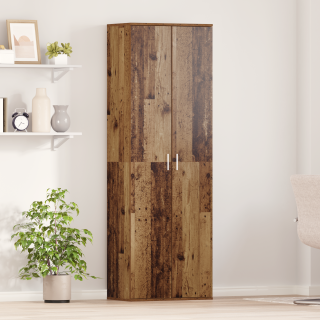 Kõrge kapp vanapuidust 60x35x180 cm Töödeldud Puit