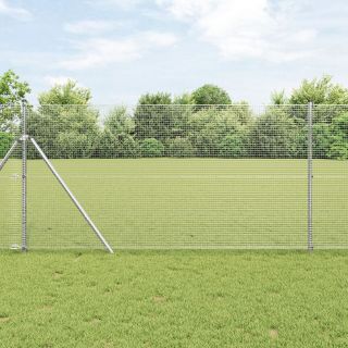 Keevistraadist Aed 7 Postiga 1.4x10 m Galvaniseeritud Teras