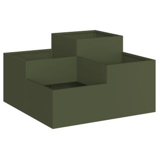 Aia Istutuskarp 80x80x48 cm Oliiviroheline Teras