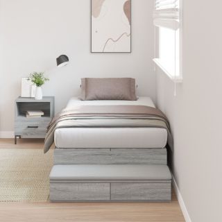 Hoiustav voodi raam Hall Sonoma 100x200 cm