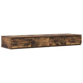 Voodi Sahtlid Suitsetatud Tamme 120x36,5x16,5 cm Tehispuust