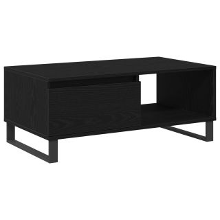 Kohvilaud Must Tamme 90x50x36,5 cm Liimpuit