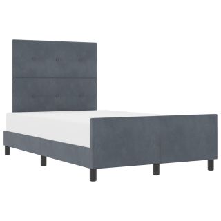 Bed Frame Tume Hall 120x200 cm Samet