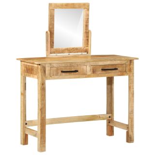 Peegelduv Dressing Table Tugev Puit Toorkiivi Mango