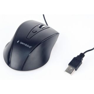 MOUSE USB OPTICAL/BLACK MUS-4B-02 GEMBIRD