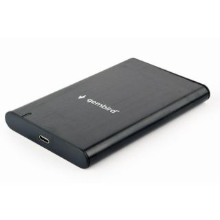 HDD CASE EXT. USB-C 2.5/BLACK EE2-U3S-6 GEMBIRD