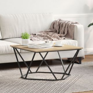 Kohvilaud Sonoma Tamme 80x80x45 cm Tehispuit