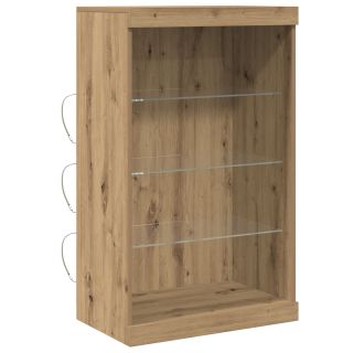 Kapp LED Valgusega Artisan Puidust 60,5x37x100 cm
