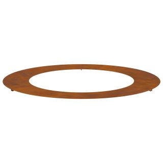 Corten terasest aiapott Corten teras Suur Dekoratiivsed vahetükid