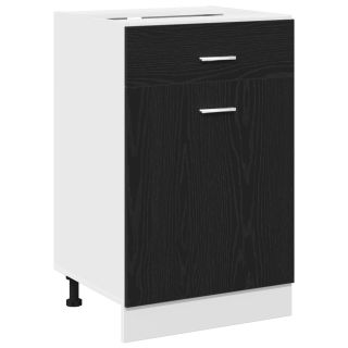 Must Tamme Sahtlite Kapid - 50x46x81.5 cm