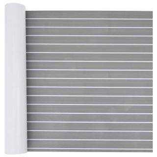 laeva põrand Kleepsu helehall & valge 240x90 cm EVA vaht