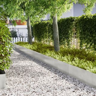 Muru ääred 20 tk 100x0.5x30 cm Roostevaba teras