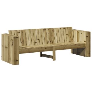 Aia Sohva 3-Seater 185.5x60x62 cm Töödeldud Männi Puit