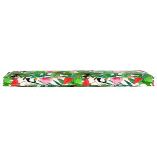 Padja Karp Bench Troopiline Džungel 140x40x8 cm Oxford Kangas