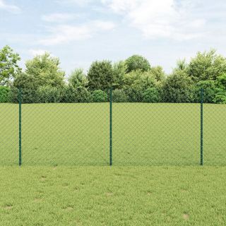 Ahel-linkaed koos 22 U-postiga Roheline 1x25 m Teras