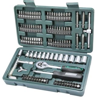 Brüder Mannesmann 130-osaline otsaku ja pesa komplekt 53255