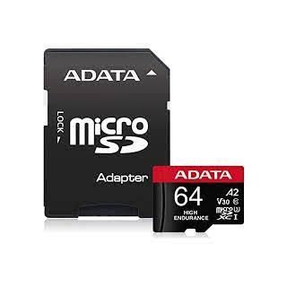 MEMORY MICRO SDXC 64GB W/ADAP./AUSDX64GUI3V30SHA2-RA1 ADATA
