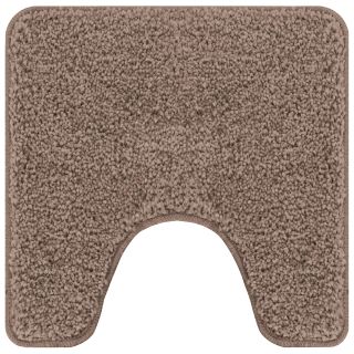 Vannitoa vaip U-kujuline Pruun 50x50 cm Polüpropüleen Libisemiskindel