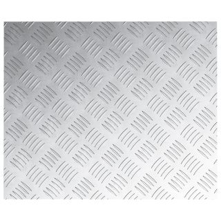 Alumiiniumist Kontrollplaadid - 4 Pakki - Libisemiskindel - 60x50 cm