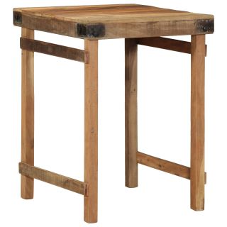 Söögilaud 55x60x76 cm Tootmispuu Taaskasutatud