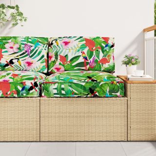 palletipadi Troopiline džungel 50x50x12 cm Oxford kangas